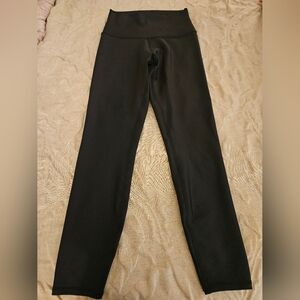 ALO Yoga Women's Black 7/8 High-Waist Airlift Legging Small